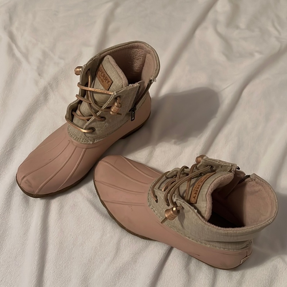 Waterproof Blush Sperry Boots - image 2